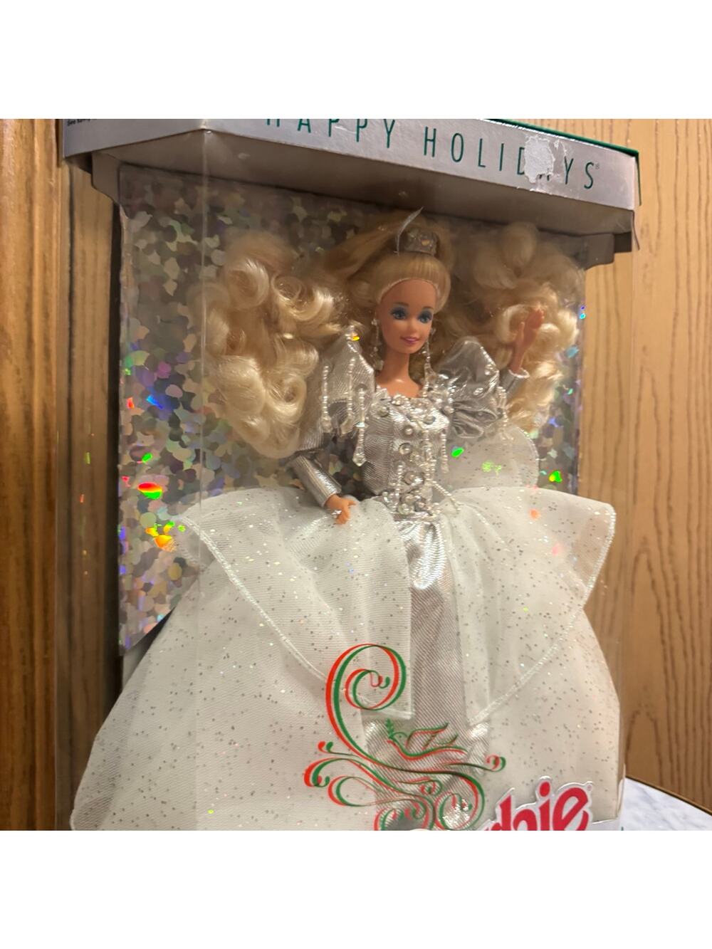 Happy Holidays Barbie NIB